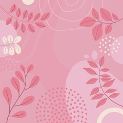 Lines art drawing with abstract shape.
Hand drawn art background for design.