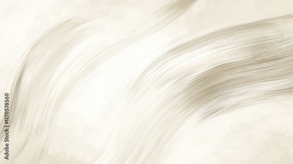 Poster subtle grey pencil strokes create a curving background with soft transitions highlighting artistic t