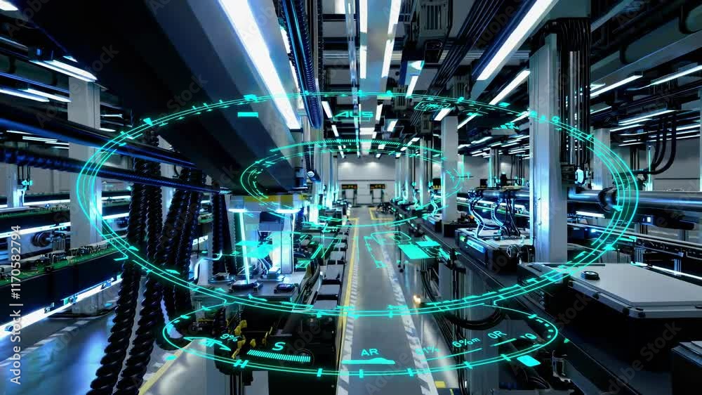 Poster Exploring advanced automation technologies in a high-tech manufacturing environment