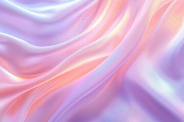 Obraz premium Smooth Glossy Silk Background in Soft Pastel Colors