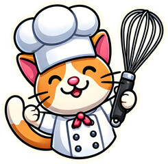 a cat cook