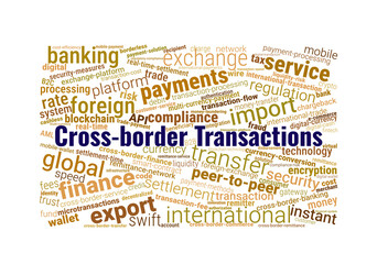 Cross-Border Transaction Word Cloud