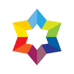 Star | Star color wheel | color wheel | Vibrant Color icons