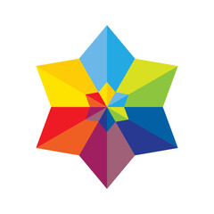 Star | Star color wheel | color wheel | Vibrant Color icons