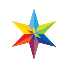 Star | Star color wheel | color wheel | Vibrant Color icons