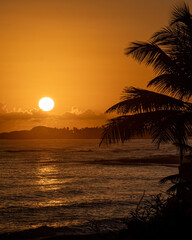 Obraz premium Sunrise. Arecibo, Puerto Rico