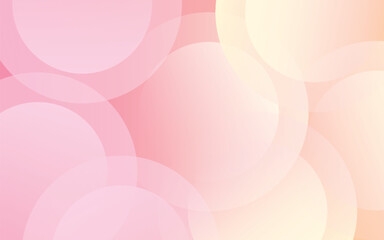 abstract background.modern.minimalist.pink and yellow gradations.circle effect.memphis.trendy .eps 10
