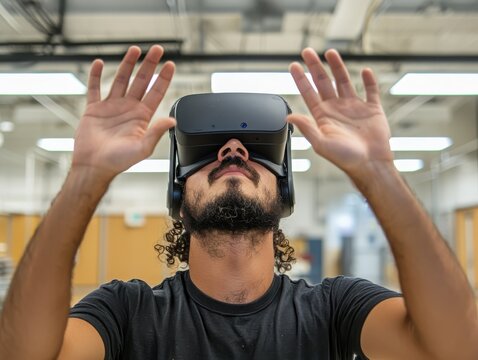Interactive virtual reality experiments in physics class materials science focus advanced learning environment student engagement interactive simulations