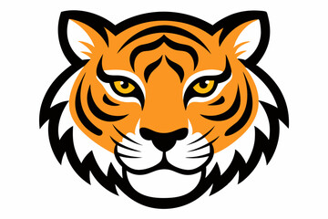 tiger head vector