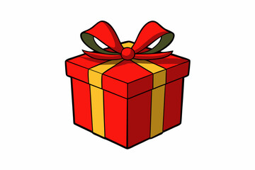 gift box isolated on white