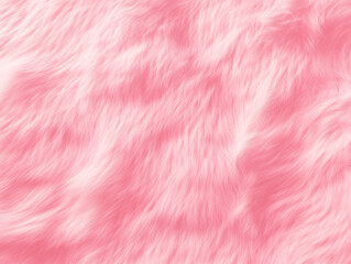 Fototapeta premium Pink and white fur texture background. Soft and fluffy pattern. Abstract pastel backdrop for design and print