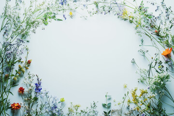 Obraz premium Elegant wedding invitation card background vector. Minimal hand painted botanical flowers texture template background. Design for wedding, vip cover, poster, rsvp moderncard.Valentine's Day