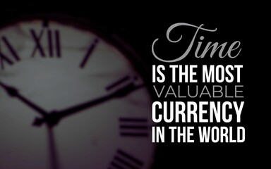 Inspirational time quotes emphasizing its value and importance. Perfect for designs, posters, and...