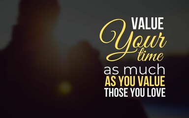 Inspirational time quotes emphasizing its value and importance. Perfect for designs, posters, and...