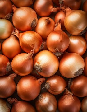 Closeup of fresh onion background
