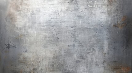 Fototapeta premium Design of Background with Silver Metal Texture