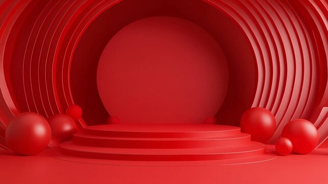 fondo rojo para presentaci&oacute;n, concepto de celebraci&oacute;n
