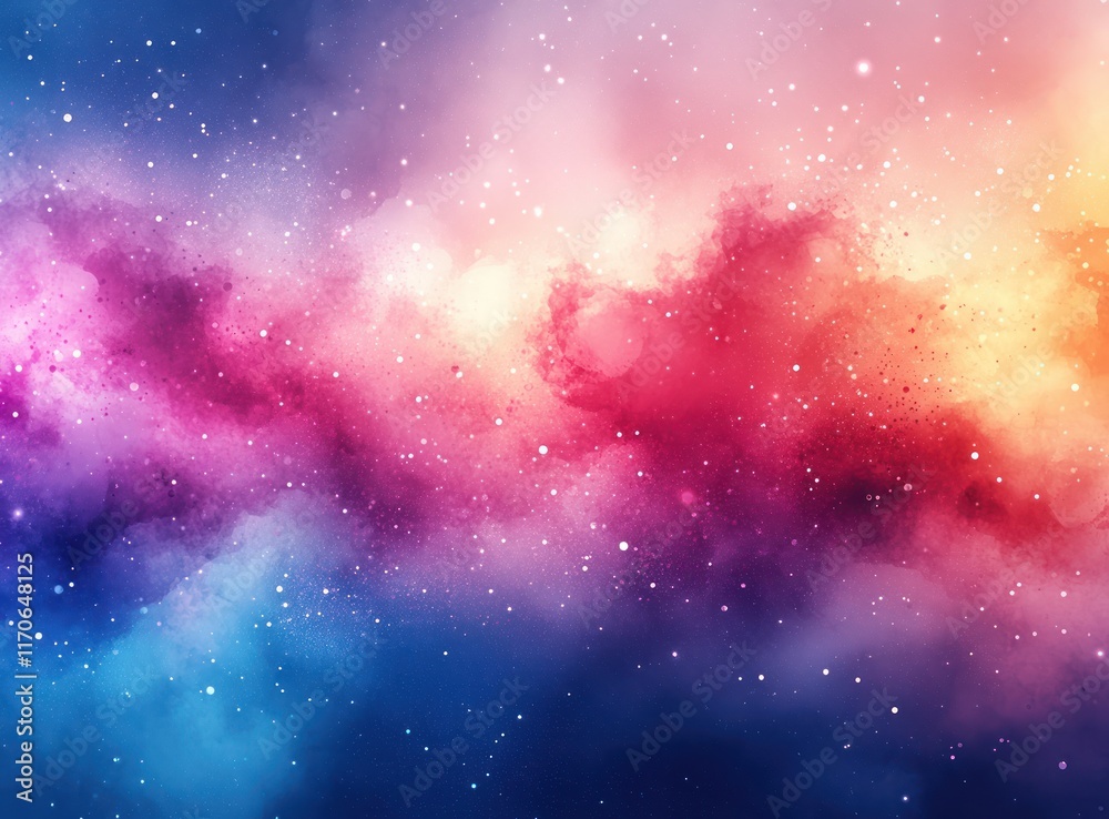Poster vibrant colorful dot gradient abstract pattern