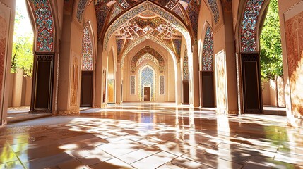 Obraz premium Interior of a Mosque