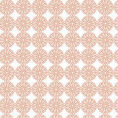 seamless pattern with flowers