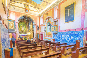 chapel of the royal brotherhood of our lady of health and the martyr saint Sebastião. Martim Moniz-lisbon-Portugal.