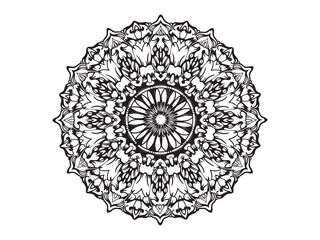 Mandala vector design 