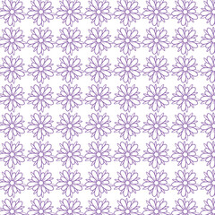Fototapeta premium seamless pattern with pink flowers