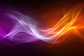Fototapeta premium Abstract colorful wave patterns in vibrant hues