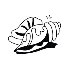 Take a look at this amazing icon of fox shell in modern style