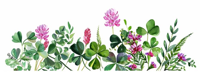 campo de flores silvestres