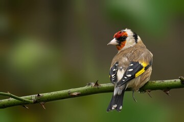 Goldfinch on Thorny Branch