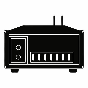 black router silhouette clip art preview