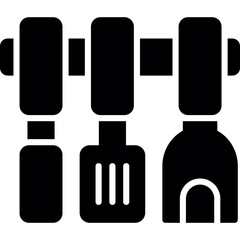Fototapeta premium Cooking Utensils icon