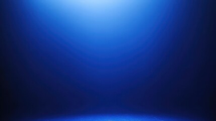 Obraz premium Rich and intense midnight blue backdrop creates a serene atmosphere for artistic presentations and performances in various contexts