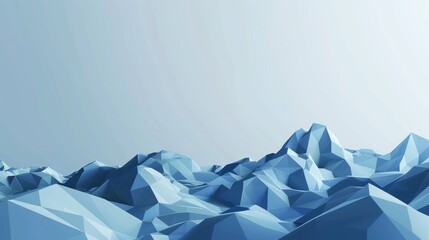 Abstract Blue Mountains