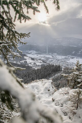 Panorama &uuml;ber Liezen