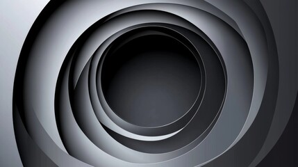 Abstract Geometric Shapes: Concentric Circles in a Stunning Design