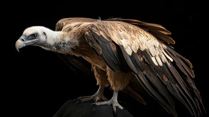 Fototapeta premium A Ruppell's Griffon Vulture (Gyps rueppellii).
