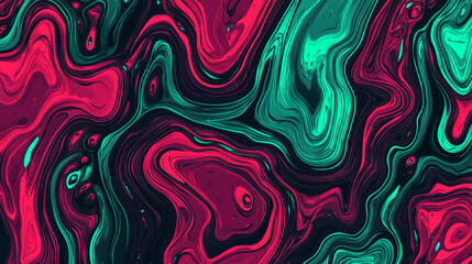 Obraz premium Abstract swirling pattern with vibrant colors
