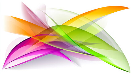 Fototapeta premium Colorful abstract background with dynamic shapes