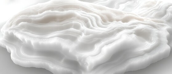 Fototapeta premium Close-up of textured white cream.