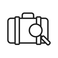 Flight Attendant icon vector image. Suitable for mobile apps, web apps and print media.