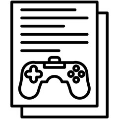 Game Design Document Icon