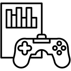 Game Analytics Icon