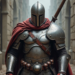 Fototapeta premium knight in armour