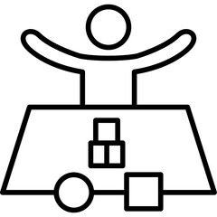 Gross Motor Skills Icon