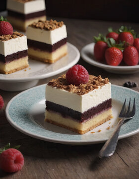 d&eacute;licieux desserts sucr&eacute;s sur la table, tr&egrave;s d&eacute;taill&eacute;s