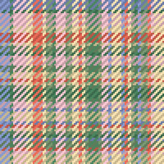 Fototapeta premium Stylish pixelated textile pattern in muted greens, pinks, and corals. Perfect for fashion, home decor, or website backgrounds. A modern, geometric design with a soft, textured feel.