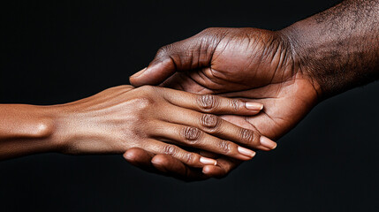 Hand reaching out to another hand, concept for help and support groups and uplifting society
