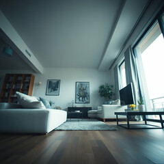 Fototapeta premium modern living room